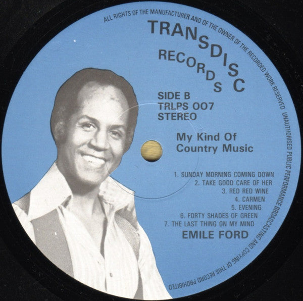 Emile Ford : My Kind Of Country Music (LP, Album)