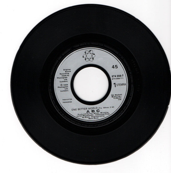 ABC : One Better World (7", Single)