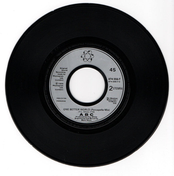 ABC : One Better World (7", Single)