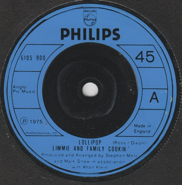 Limmie & Family Cookin' : Lollipop (7")