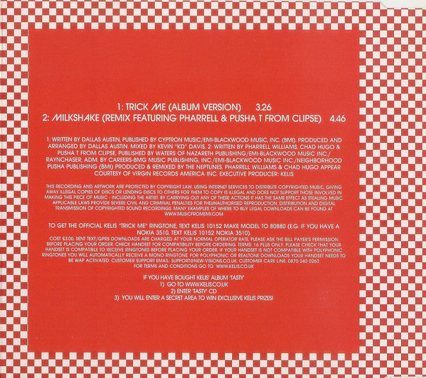 Kelis : Trick Me (CD, Single)