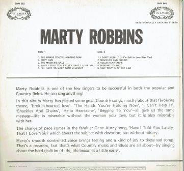Marty Robbins : Marty Robbins (LP)