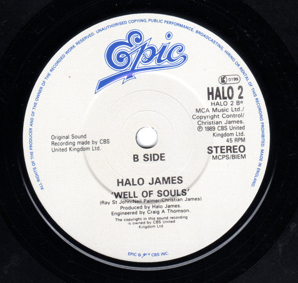Halo James : Could Have Told You So (7", Single, Gre)