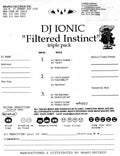 DJ Ionic : Filtered Instinct / Triple Pack Album (3x12", W/Lbl)