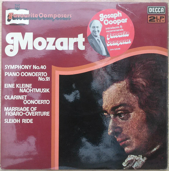 Wolfgang Amadeus Mozart : Favourite Composers (2xLP, Comp, Gat)