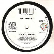 Rod Stewart : Broken Arrow (7", Single)