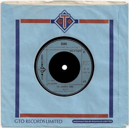 Dana (9) : It's Gonna Be A Cold Cold Christmas (7", Single)