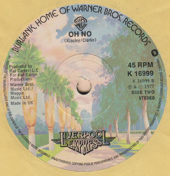 Liverpool Express : So Here I Go Again (7")