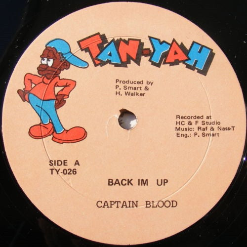 Captain Blood : Back Im Up (12")