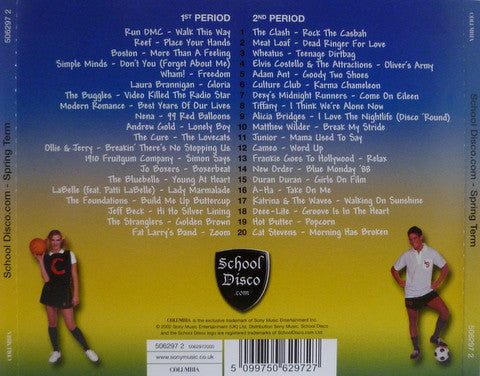Various : School Disco.com - Spring Term (2xCD, Comp)