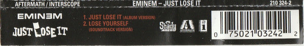 Eminem : Just Lose It (CD, Single)