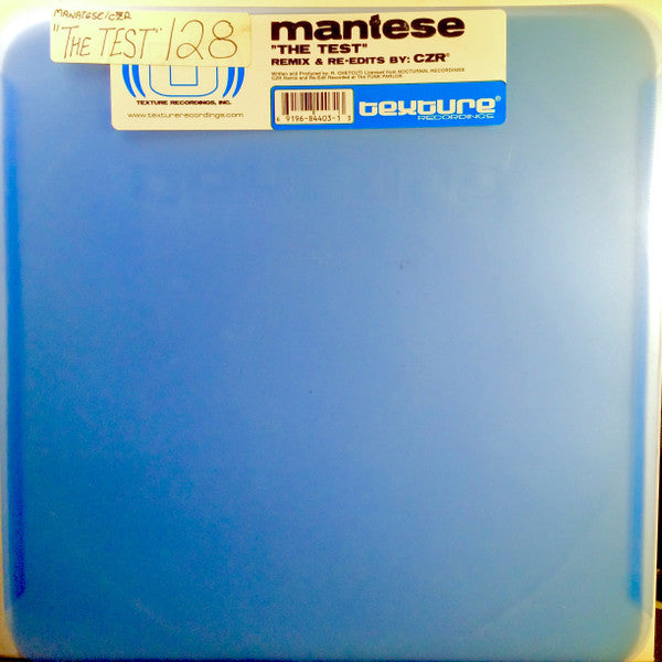 Mantese : The Test (12")