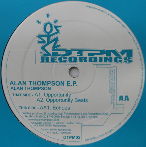 Alan Thompson : Alan Thompson EP (12")