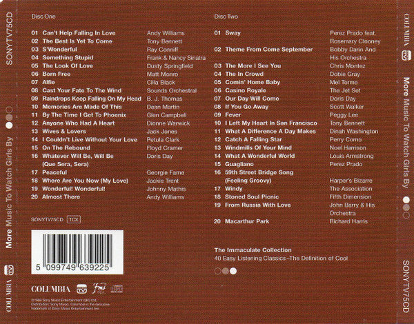 Various : More Music To Watch Girls By (2xCD, Comp)