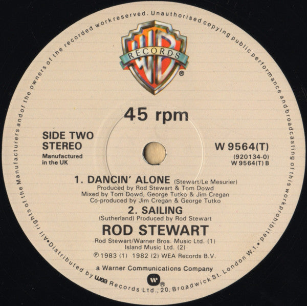 Rod Stewart : What Am I Gonna Do (I'm So In Love With You) (12", Single)