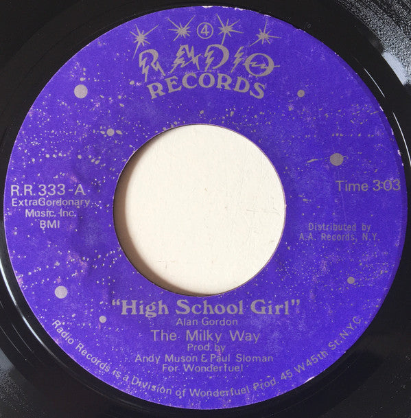 The Milky Way (3) : High School Girl / Monster In My Neighborhood (7", Single)