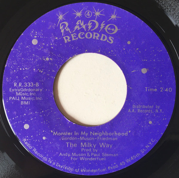 The Milky Way (3) : High School Girl / Monster In My Neighborhood (7", Single)