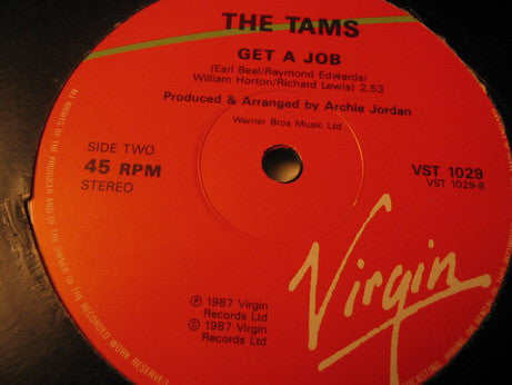 The Tams : There Ain't Nothing Like Shaggin' (12", Single)