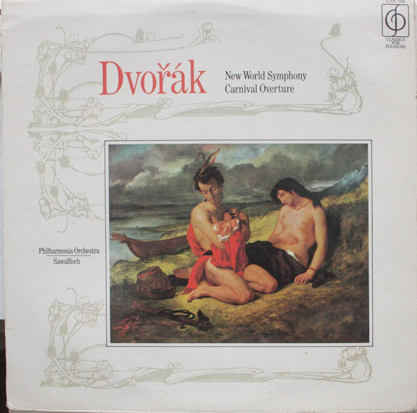 Antonín Dvořák, Philharmonia Orchestra, Wolfgang Sawallisch : New World Symphony, Carnival Overture (LP, RE)