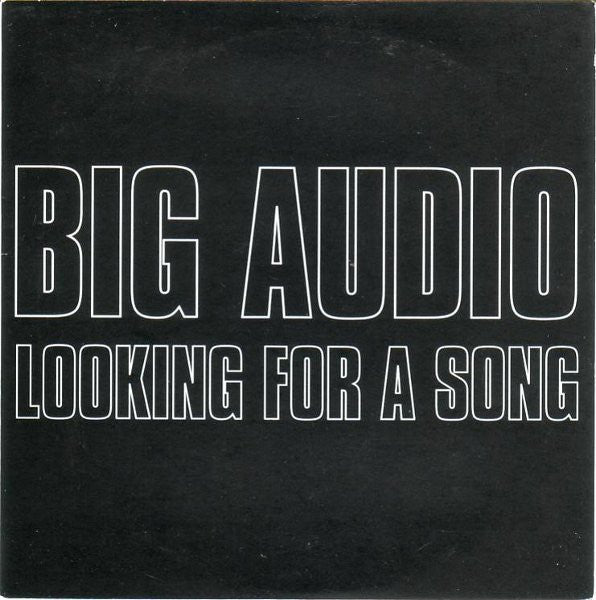 Big Audio : Looking For A Song (CD, Single, Promo)
