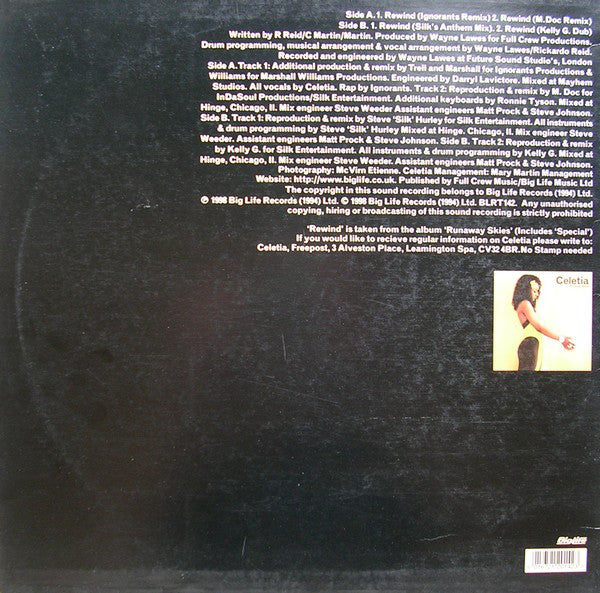 Celetia : Rewind (12")