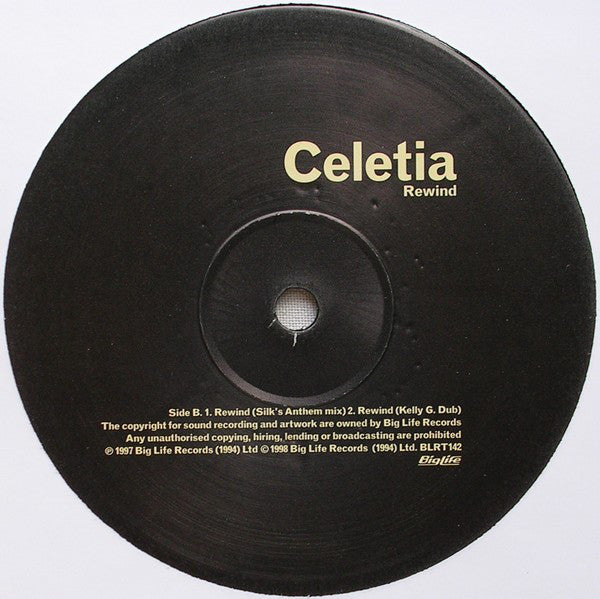 Celetia : Rewind (12")