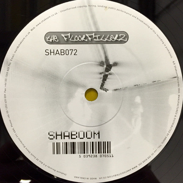 The Floorfillerz : 12 Minutes Of Body Rubz And Dubz (12")