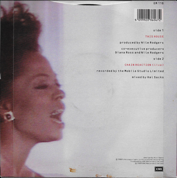 Diana Ross : This House (7", Single)