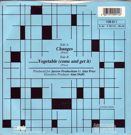 Alan Price : Changes (7", Single)