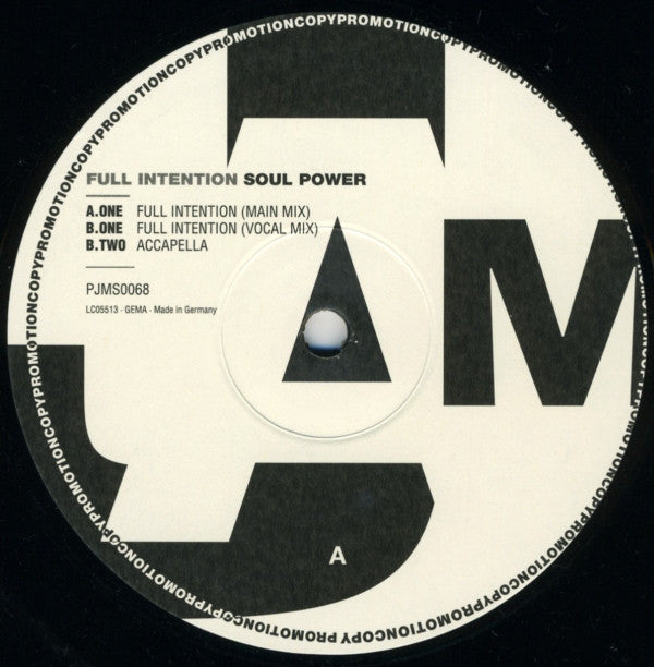 Full Intention Feat. Thea Austin : Soul Power (12", Promo)