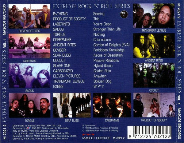 Various : Extreme Rock 'N' Roll Series - A New Age Of Excitement Vol. 1 (CD, Comp)