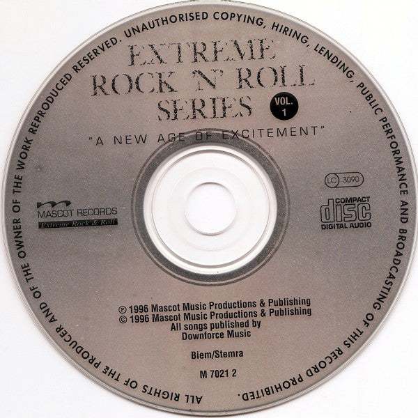 Various : Extreme Rock 'N' Roll Series - A New Age Of Excitement Vol. 1 (CD, Comp)