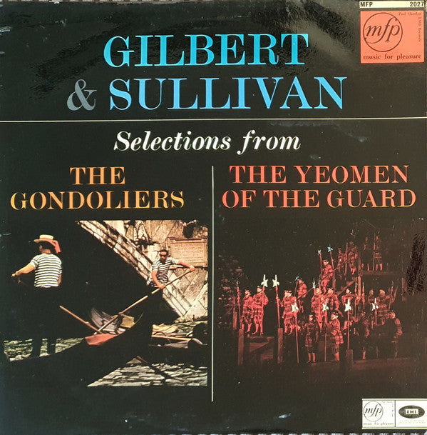 Gilbert & Sullivan - The Band Of The Royal Military School Of Music, David McBain : Selections From 'The Gondoliers' And 'The Yeomen Of The Guard' (LP, Red)