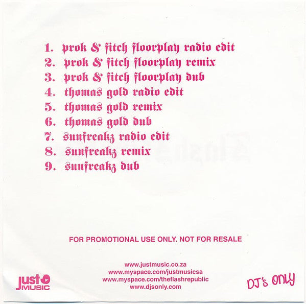Flash Republic : Star (CD, Maxi, Promo)