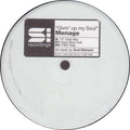 Menage : Givin' Up My Soul (12", Promo, W/Lbl)