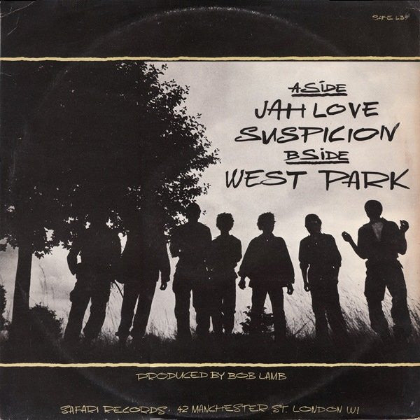 Weapon Of Peace : Jah Love / Suspicion / West Park (12")