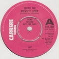 Luv' : You're The Greatest Lover (7", Single, Promo)