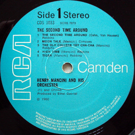 Henry Mancini : The Second Time Around (LP)