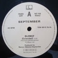 September (2) : Slowly (12", Promo)