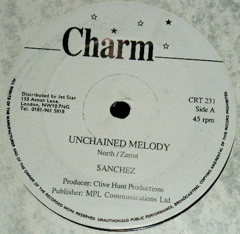 Sanchez : Unchained Melody (12")