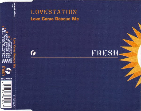 Lovestation : Love Come Rescue Me (CD, Single)