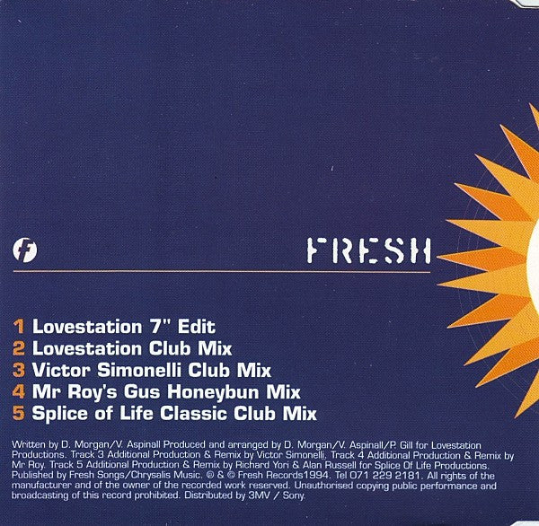 Lovestation : Love Come Rescue Me (CD, Single)