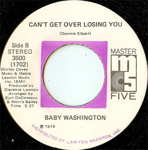 Baby Washington : Care Free (7")