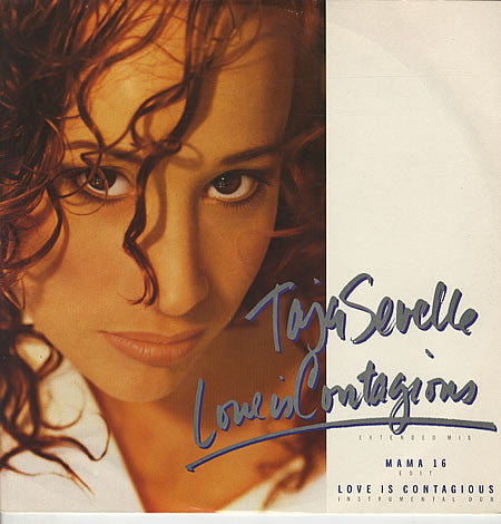 Taja Sevelle : Love Is Contagious (12", Single)