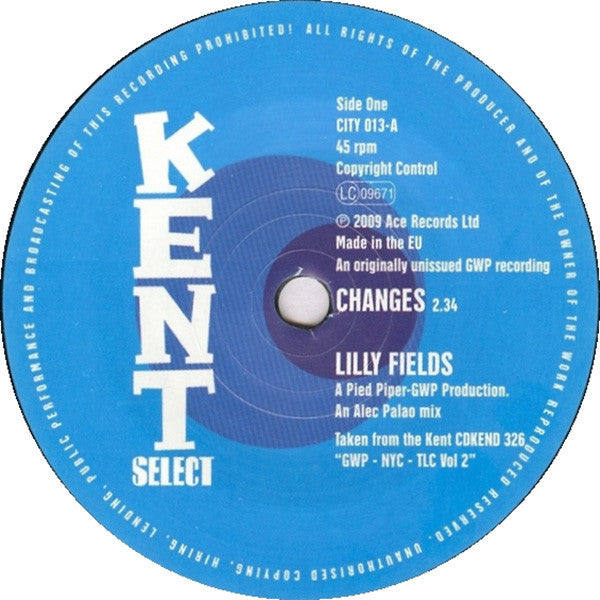 Lily Fields / The Shaladons : Changes / We Can Do It (7")