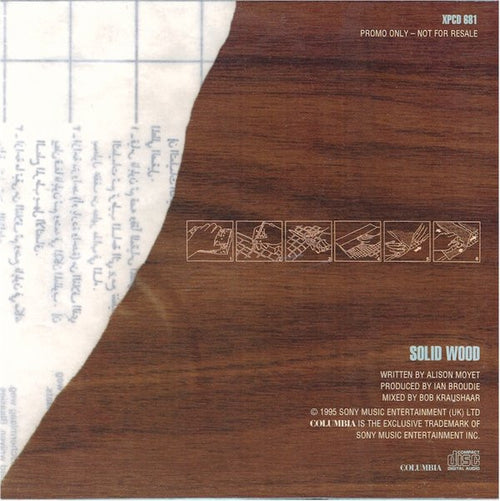 Alison Moyet : Solid Wood (CD, Promo)