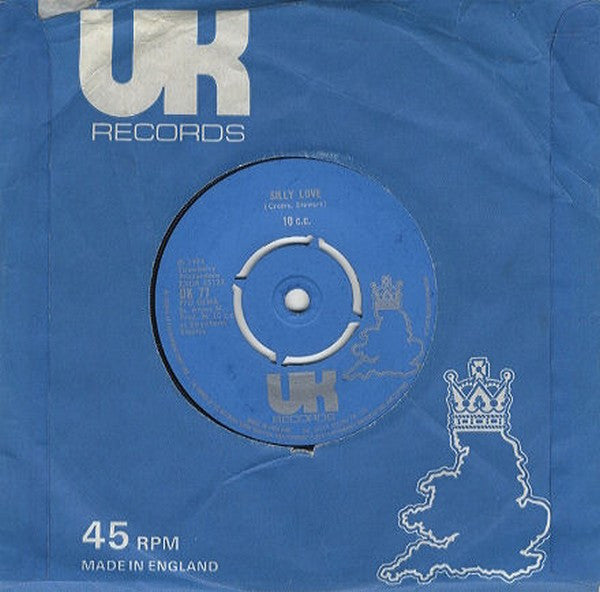 10cc : Silly Love (7", Single)