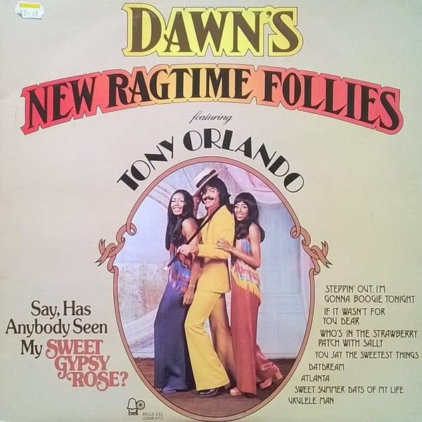 Dawn (5) Featuring Tony Orlando : Dawn's New Ragtime Follies (LP, Album)