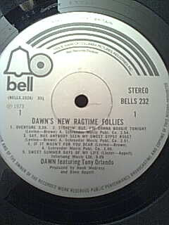 Dawn (5) Featuring Tony Orlando : Dawn's New Ragtime Follies (LP, Album)