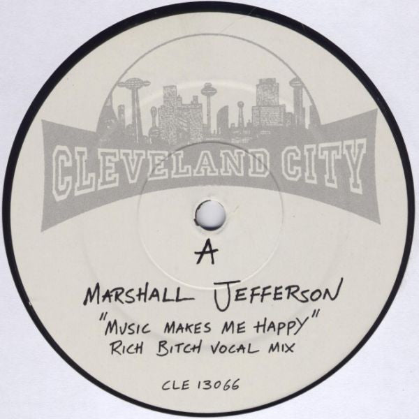 Marshall Jefferson : Music Makes Me Happy (12")